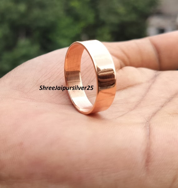 Handmade Chunky Open Copper Ring UK Size X - Y... - Folksy