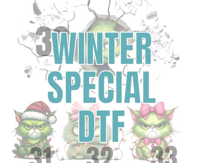 WINTER DTF PLUS A4 of your choice