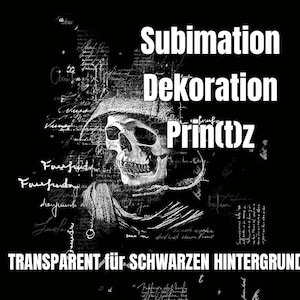 TraumSkull - must be highlighted in black or use the large template to cut