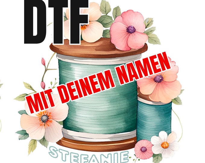 Your personal DTF motif - please enter a name, date or word