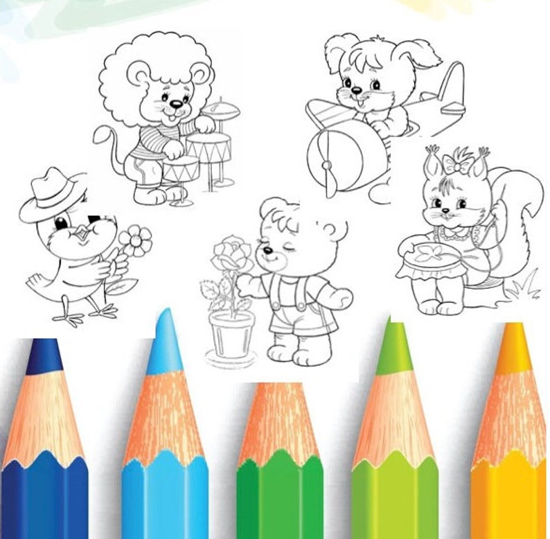 25-printable-coloring-pages-for-little-kids-coloring-book-funny