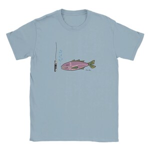 Kids T-shirt with Fish Print, Underwater Theme Shirt, Fishing Lover Shirt, Children&#39;s Gift, Funny fish T-Shirt, Boys T-Shirt, Girls T-Shirt