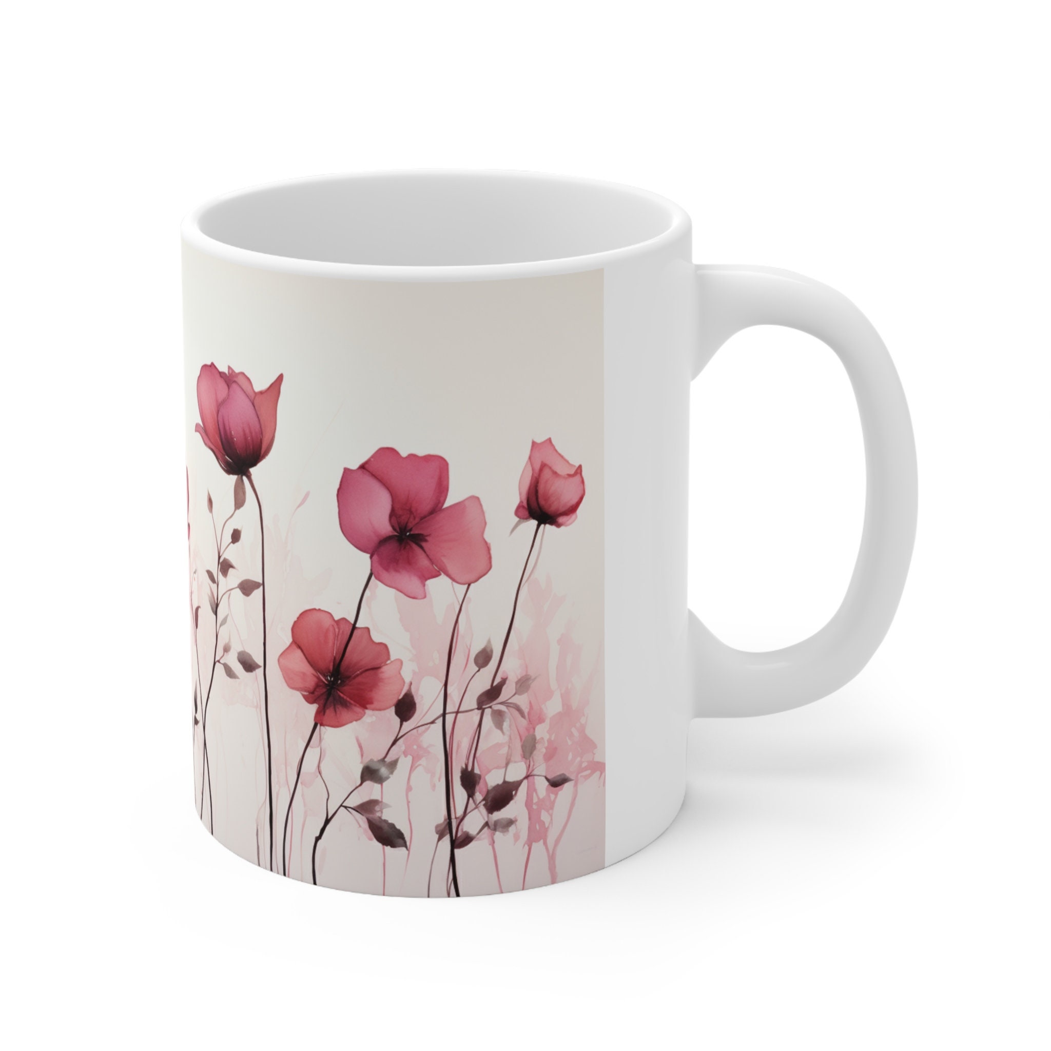 Mug - Coffee or Tea - Clear Square Glass – Rose & Flair Lifestyle