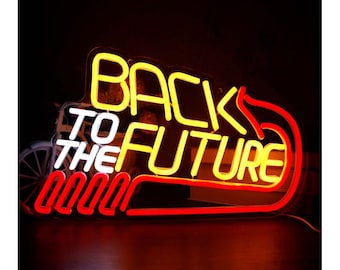 Back To The Future movie Neon Sign hand made
