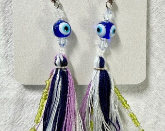 Evileye Tassle Earring