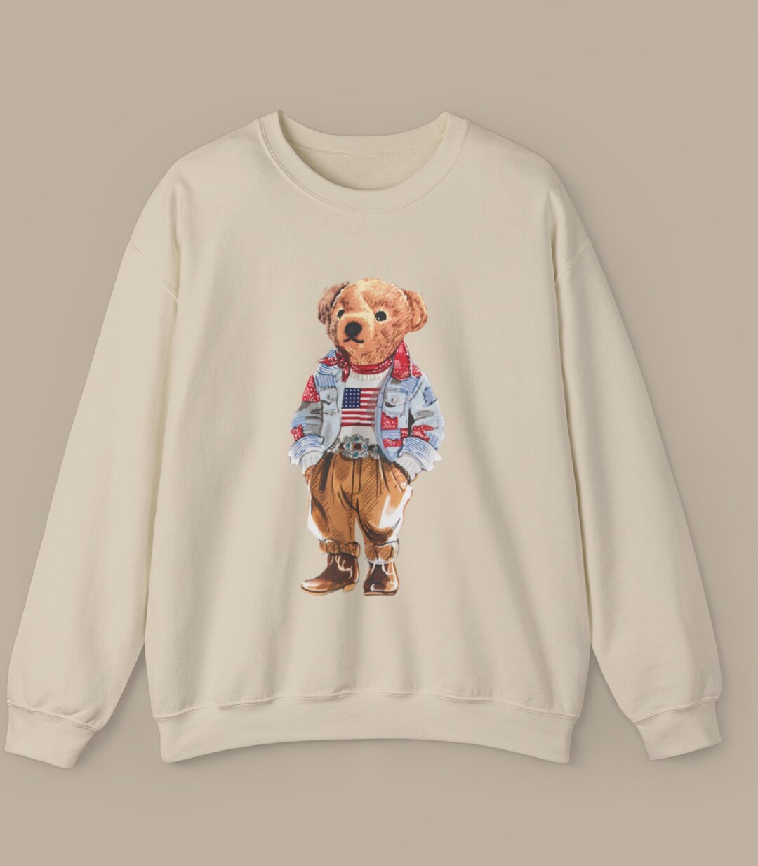 Bear Sweatshirt Blue