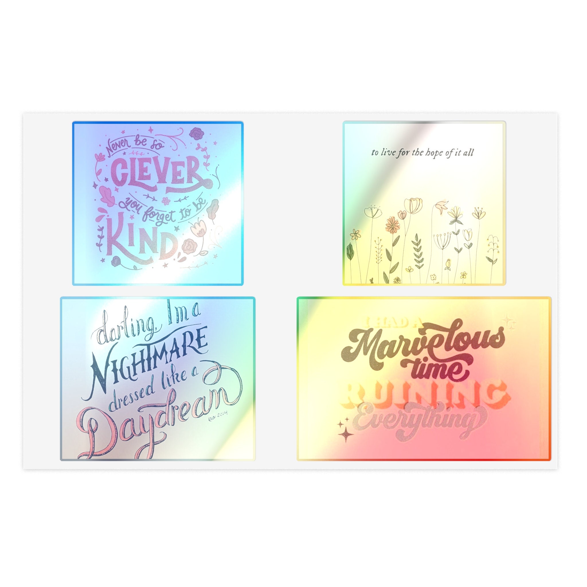 Taylor Swift Song Lyrics Sticker Sheets Vinyl Laptops - Etsy