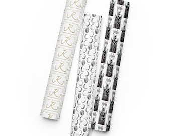 K-pop Línea Maknae Juego de 3 hojas de papel de regalo