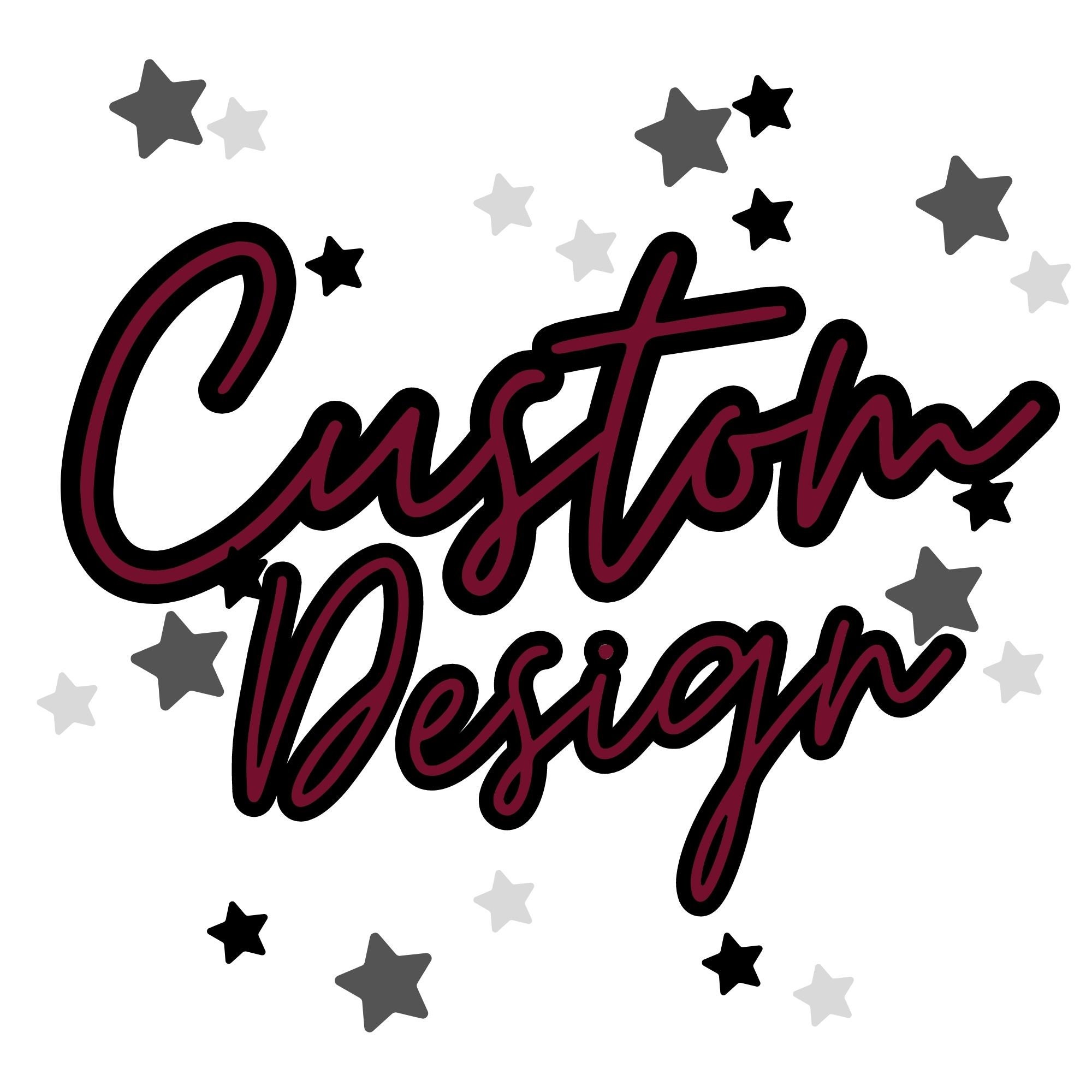 Custom Star Design PNG - Etsy