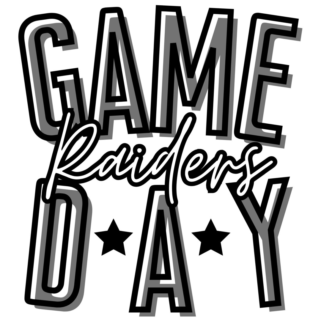 Game Day Raiders PNG - Etsy