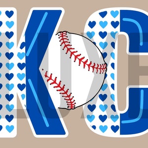 KC Baseball PNG