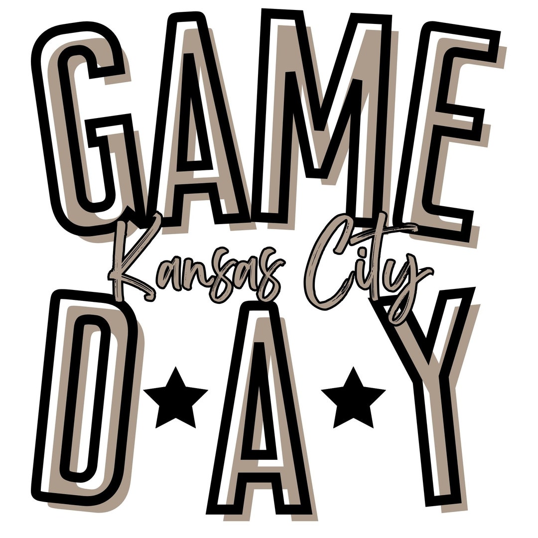 Neutral KC Game DAY PNG Etsy