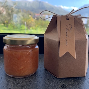 10 pzMarmellata artigianale di limone mandarino e arancia amare per bomboniere od eventi. 100ml cadauna, Sicilia , Italia