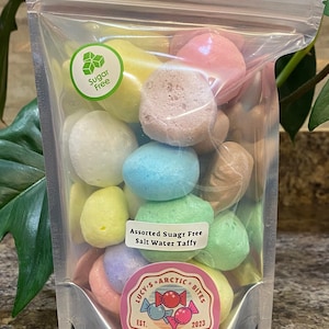 SUGAR FREE Assorted Puffs Freeze Dried Saltwater Taffy