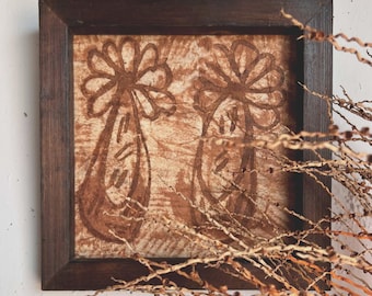 Vintage Tongan Tapa Cloth Wall Art – Bark Cloth Tribal Decor, Boho Tropical Home Hanging