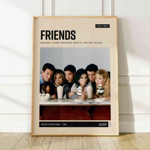 Affiche Friends - Affiche d'émission de télévision Friends - Pas de cadre