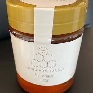 Honey bee honey gift natural honey Ländle Beuren Alb organic