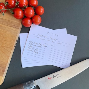 Rezeptkarten (jede Sprache)