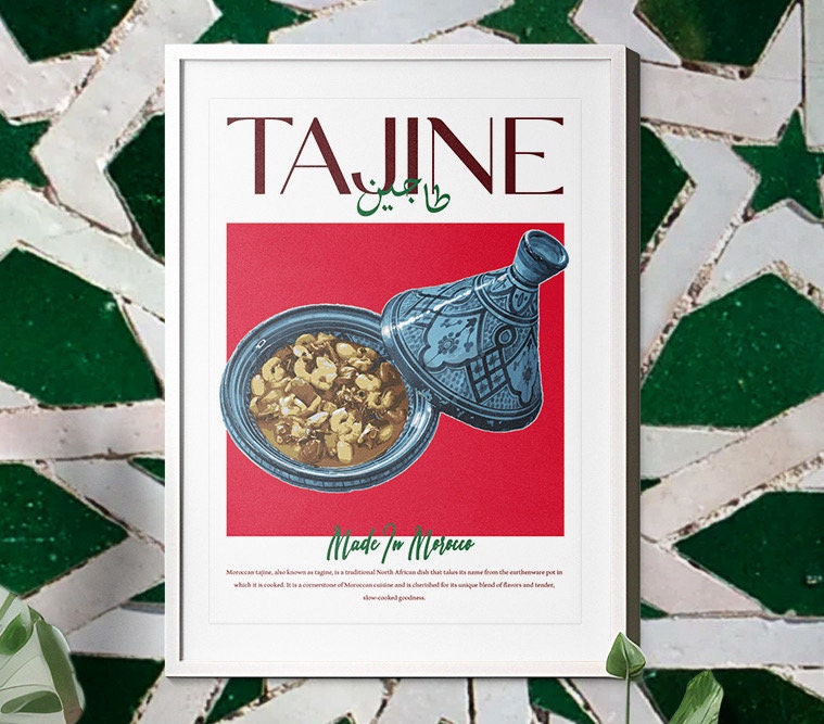 Tajine en terre cuite - Jujuhat Vintage