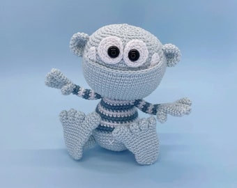 DIY Crochet Yeti Monster Pattern