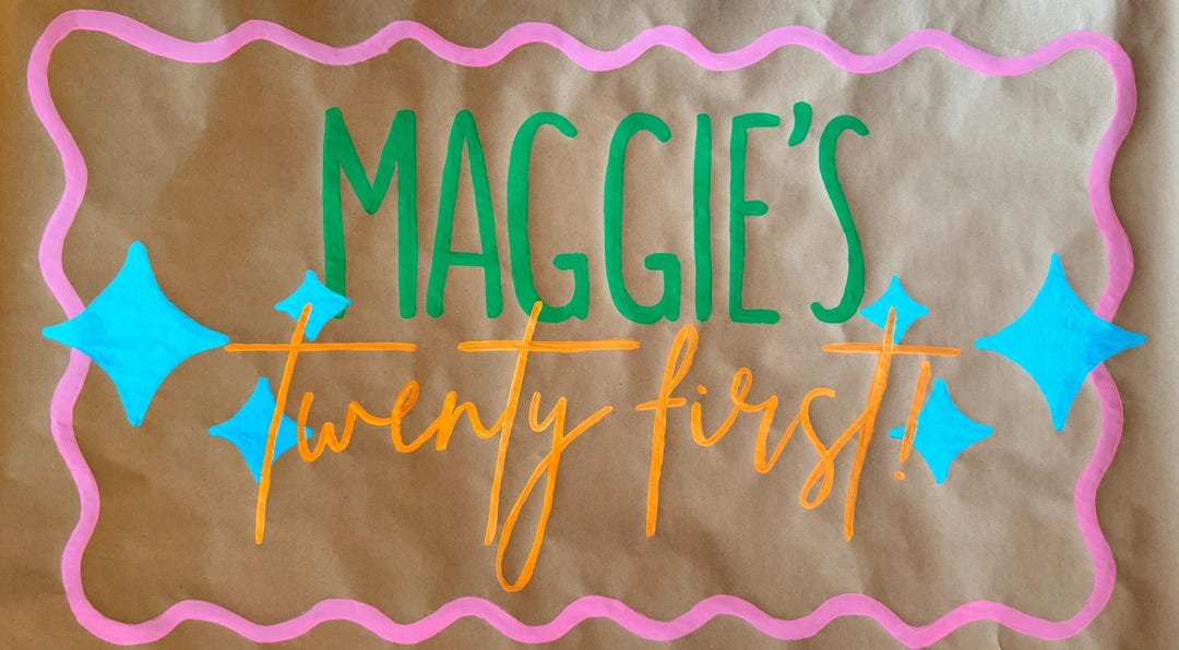 PARTY BANNER - Etsy