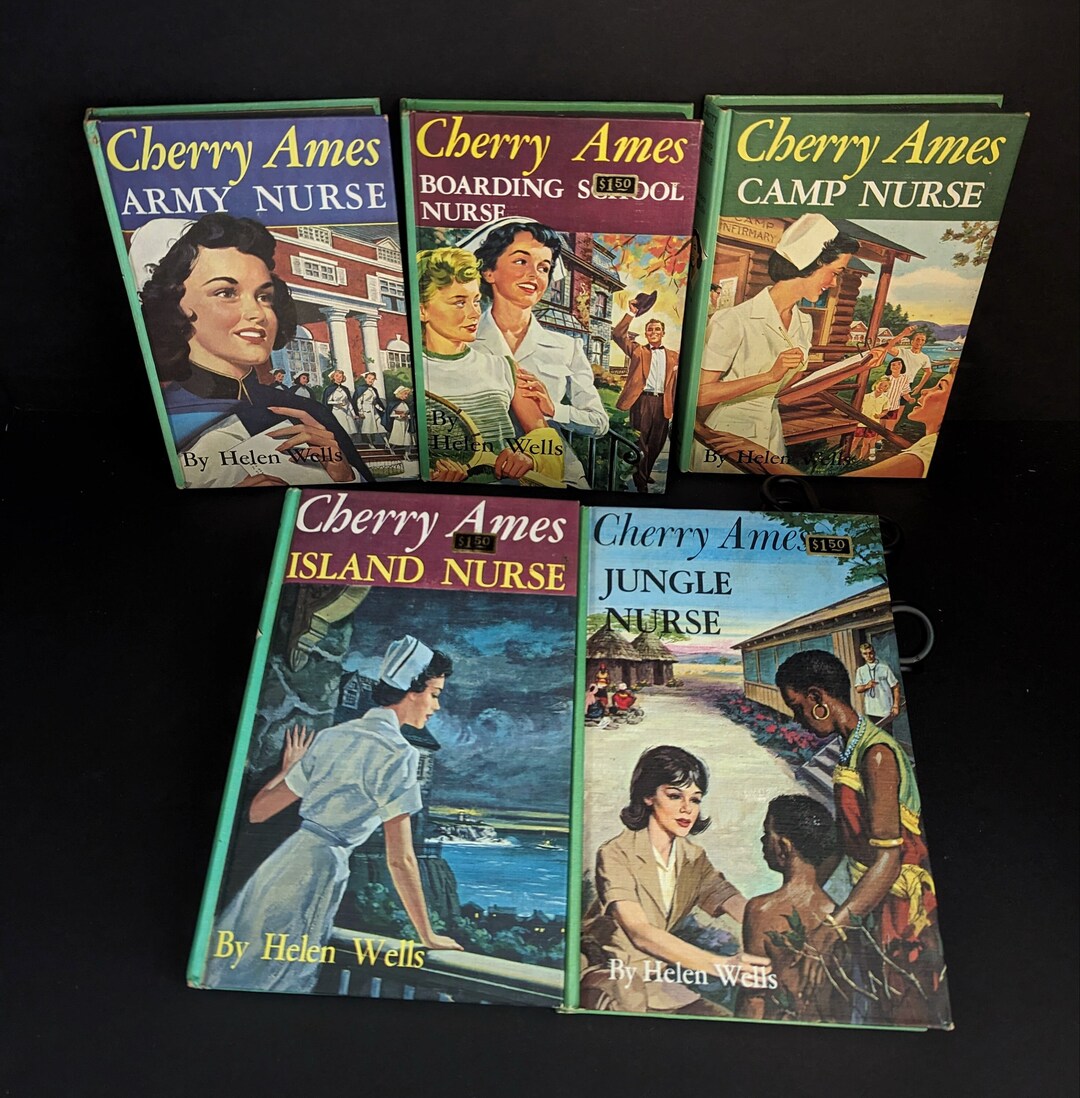 Cherry Ames Books, Hardcover Green Spine Edition, Assorted Titles Sold