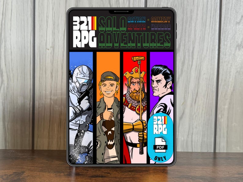 Cover of 321RPG Solo Adventures