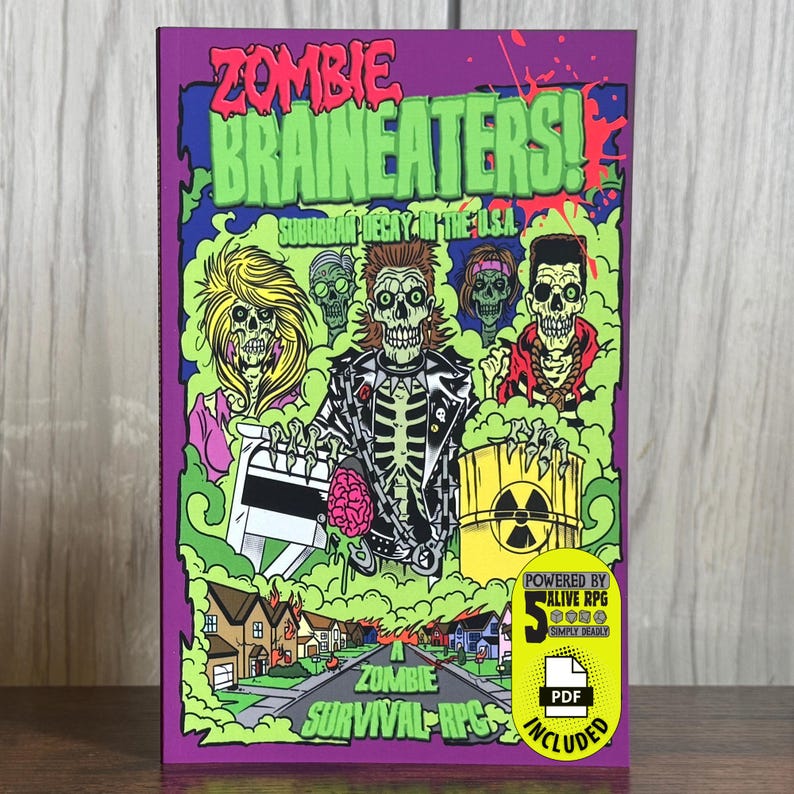Cover of Zombie Braineaters!