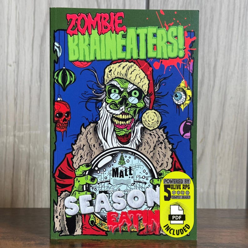 Cover of Zombie Braineaters! Season's Eatings