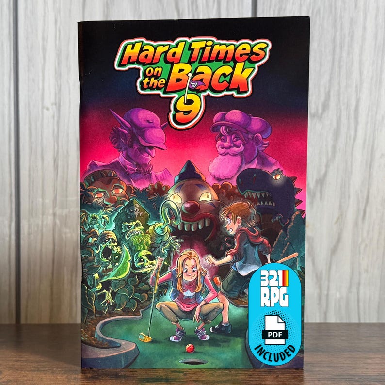 Cover of Hard Times on the Back 9