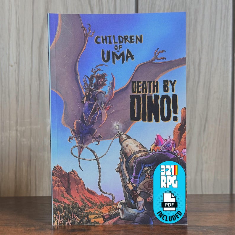 Cover of Children of UMA: Death by Dino