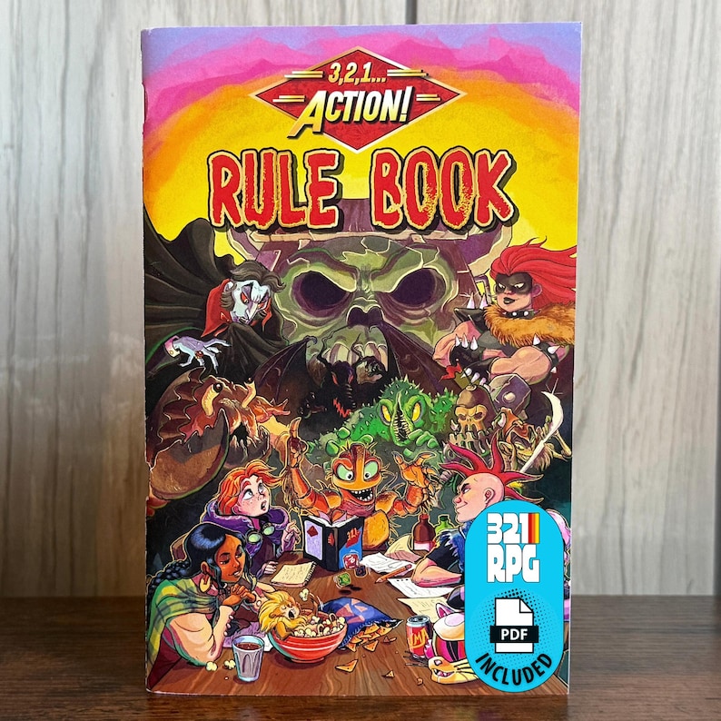 Cover of 321RPG Basic Rules