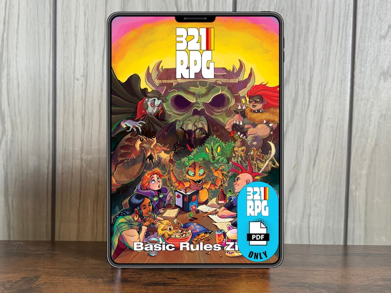 Cover of 321RPG Basic Rules PDF