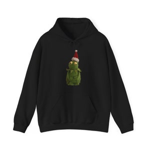 Kermit The Frog Hoodie, Kermit Pullover Hoodie, Frog Sweatshirt, Muppets Show Hooded Sweats, Funny Chritmas Gift, Kermit New Year Hoodie