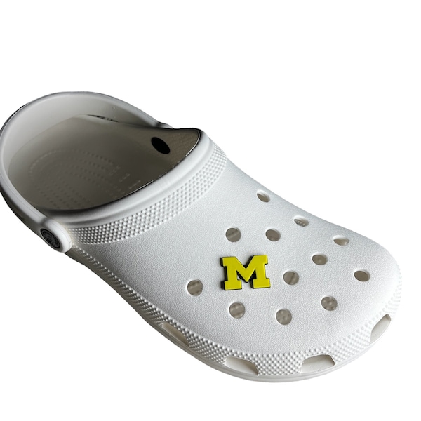 University of Michigan Croc charm