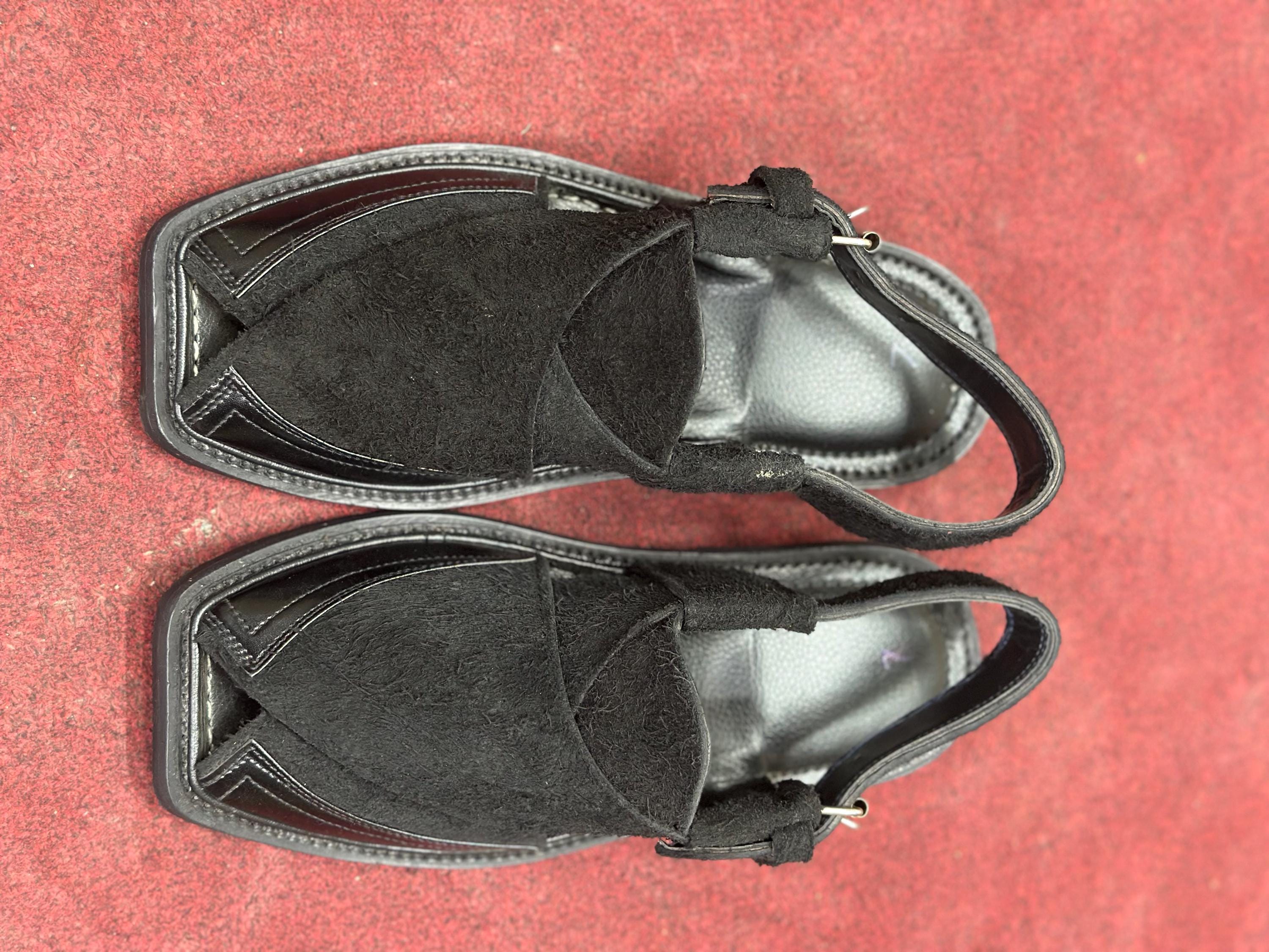 Classic Peshawari Sandals for Men, Stylish Dark Brown Suede Peshawari Chappals, Handmade Leather Peshawari Chappal: Brown Suede Sandals - Etsy main image 2