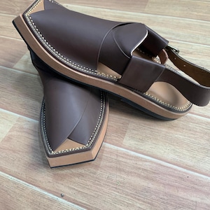 100% Genuine Leather,Handmade Peshawari Chappal,Kaptan Style Sandals,Men’s Traditional Footwear,Pakistani Charsadda Chappal,Eid Shoes,