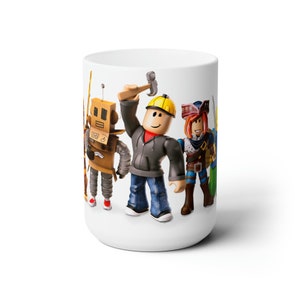 Roblox Man Face Mug Special Mug For Roblox Fans! - BigBuckle