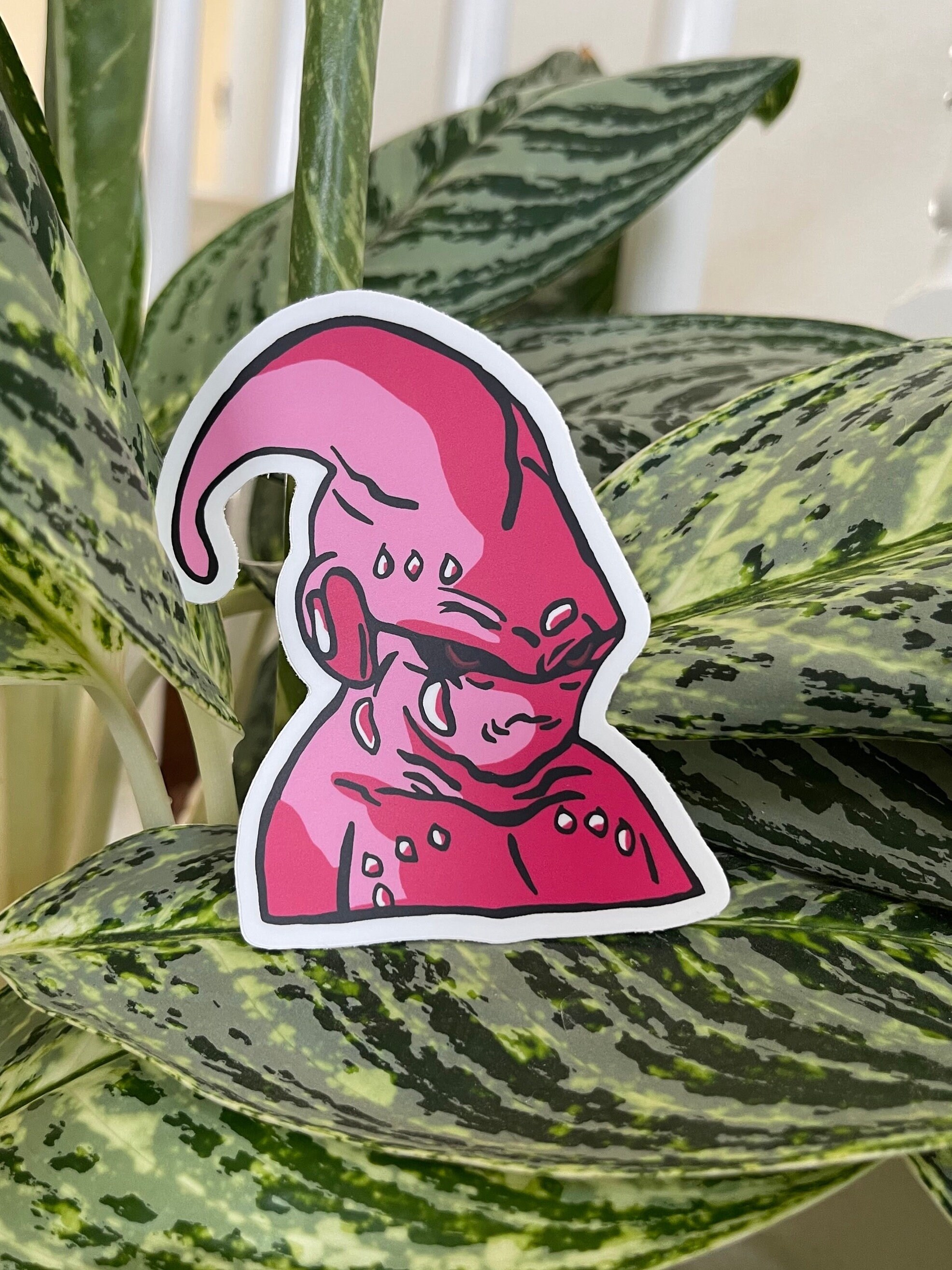 Majin Buu Sticker for Sale by Packpellets