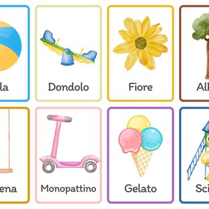 At the park - Flashcards
