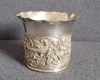 Vintage-Flaschenständer aus Sterlingsilber von William Comyns & Sons Ltd