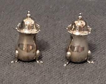 シルバーアンティーク塩コショウ入れセット 666-0218 - Etsy 日本