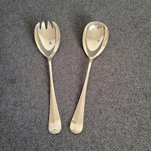 Vintage silver-plated serving set
