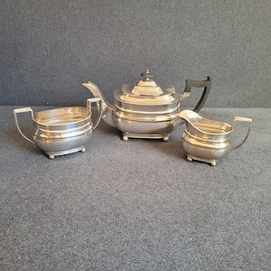 Antique silver plated tea set by JAMES DIXON & SONS