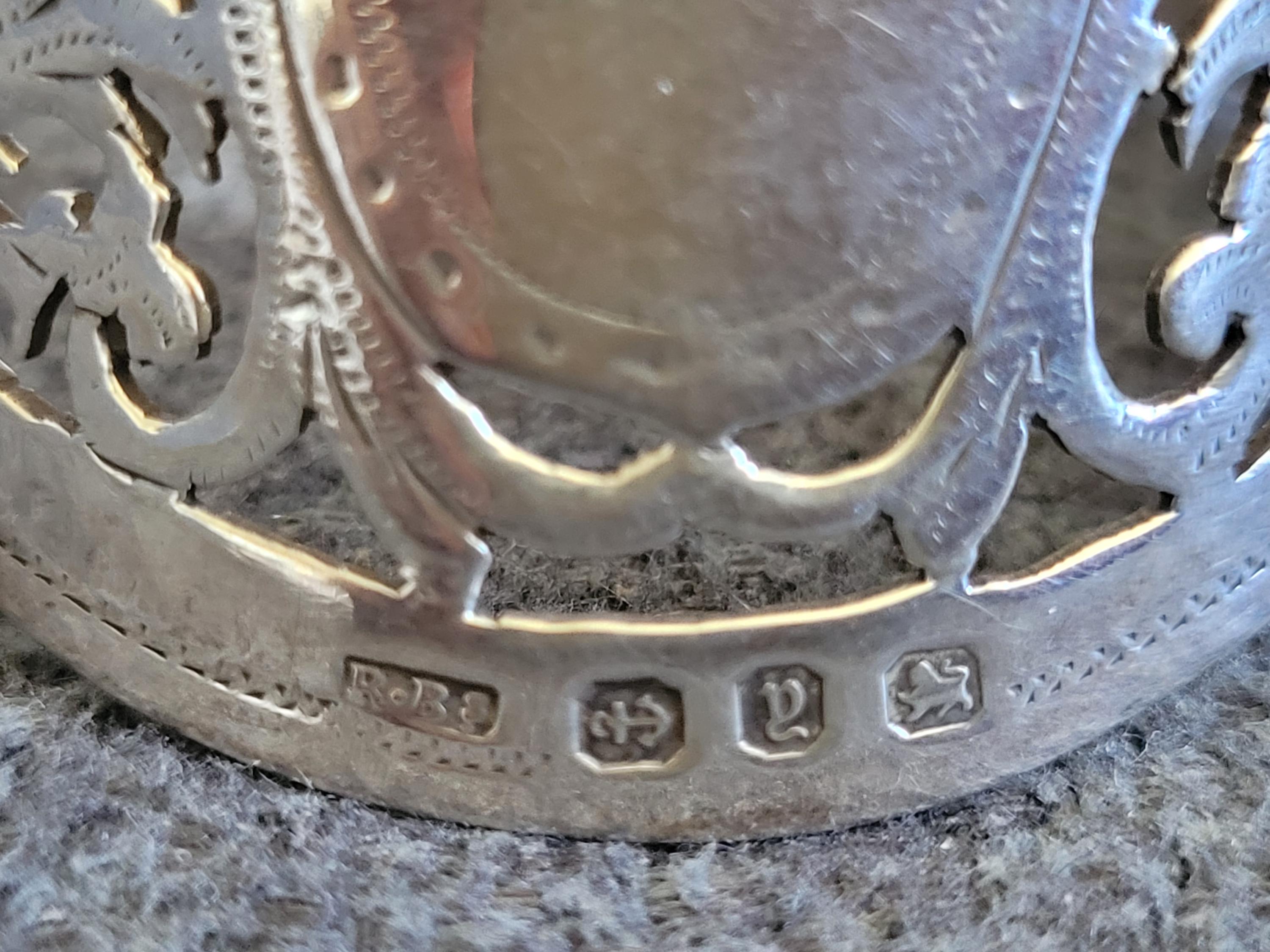 アンティークの純銀製ナプキンリング、19世紀 - Etsy 日本