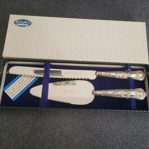 Vintage English Sterling Silver Serving Set