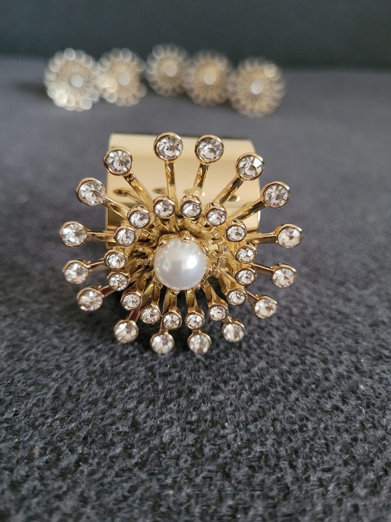 Joanna Buchanan Pearl Star Napkin Rings - Thumbnail 3
