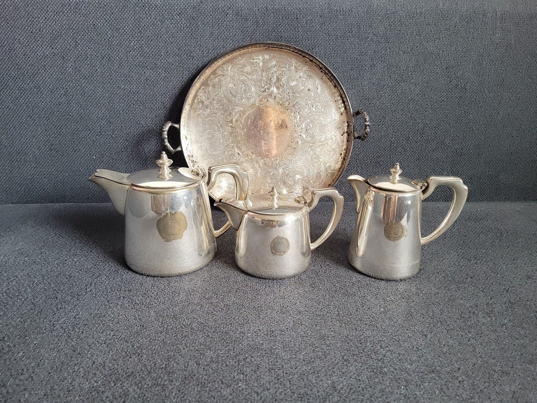 Vintage Silverplated Tea Service From Elkington & Co Etsy