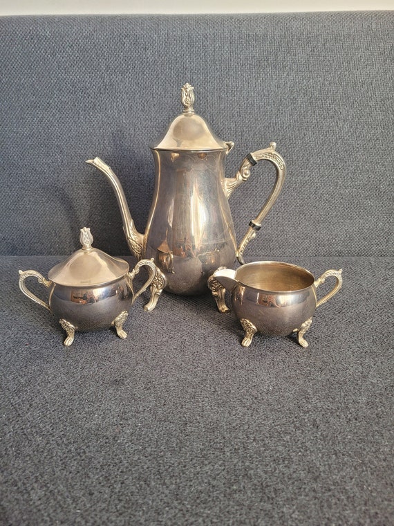 ANTIQUE BEBE SILVER 3点セット ANTIQUE BEBE SILVER 3点セット japanese-silver-tea-set-7-