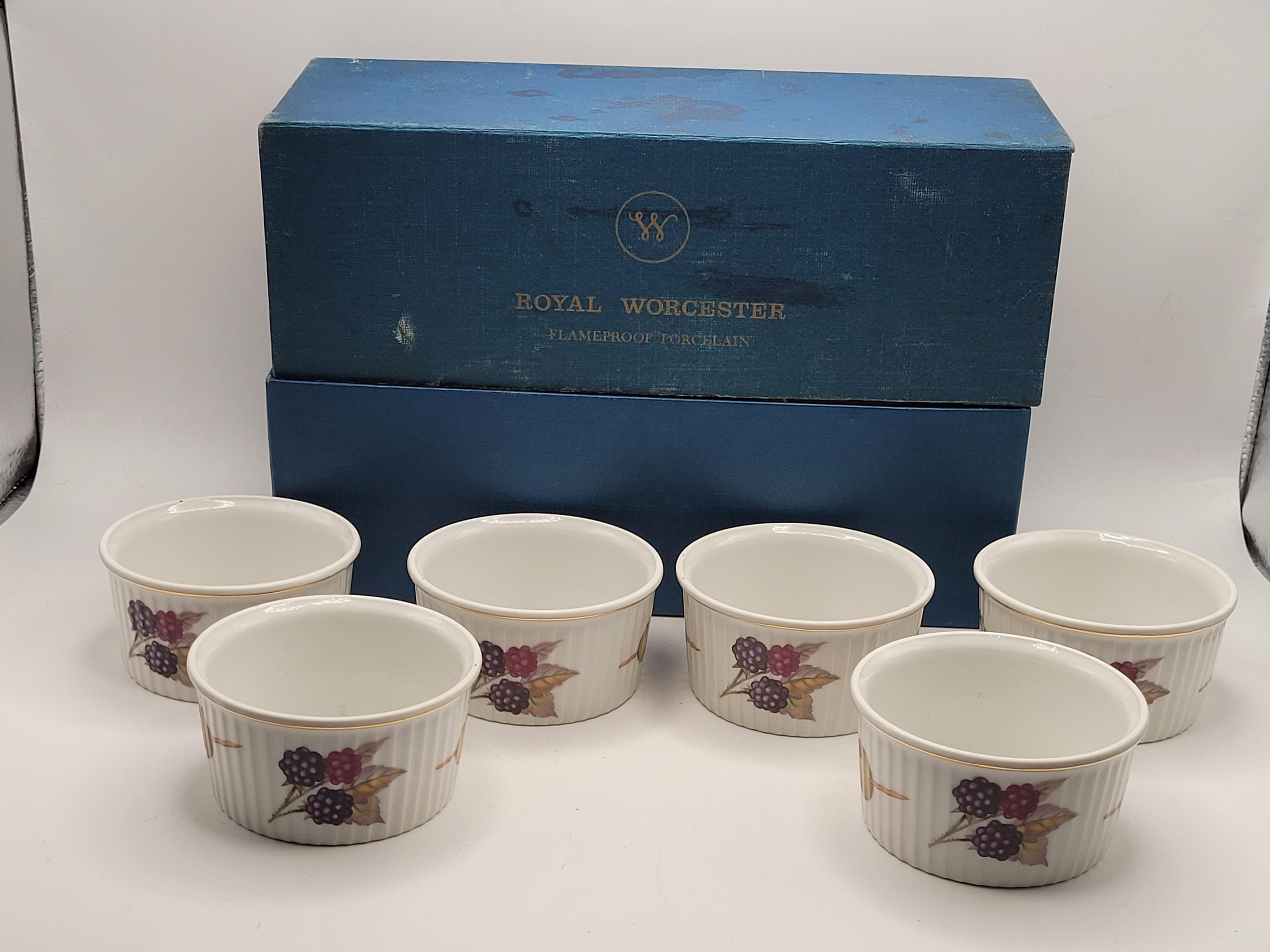 Royal Worcester Evesham Teapot - Etsy